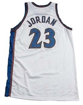2002-03 Michael Jordan Game Used Washington Wizards Home Jersey (Meza LOA)